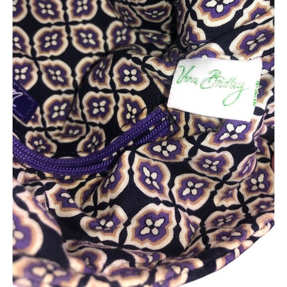Vera Bradley Paisley Ruffled Purple Purse Shoulder Bag Simply Violet CHA CHA - Picture 12 of 16